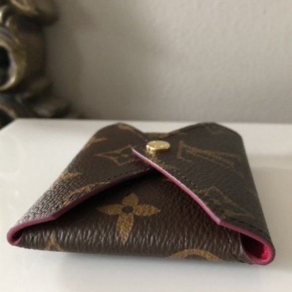 Louis Vuitton Dark Brown Monogram Envelope Wallet - Picture 2 of 15